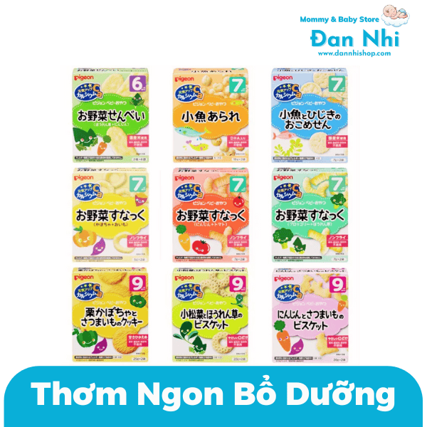 Bánh Ăn Dặm Pigeon Nhật Bản