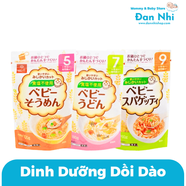 Mì Somen Hakubaku Tách Muối Nhật Bản 100g