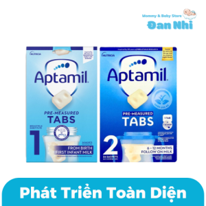 Sữa Aptamil Nội Địa Anh  Dạng Thanh 24G Cho Bé Từ 0 - 12 Tháng