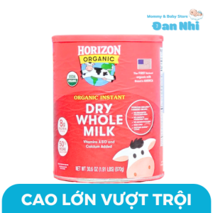 Sữa Tươi Nguyên Kem Horizon Organic Dry Whole Milk 870g