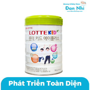 Sữa LOTTE KID A+ Hàn Quốc 760G Cho Trẻ Từ 1 Đến 10 Tuổi