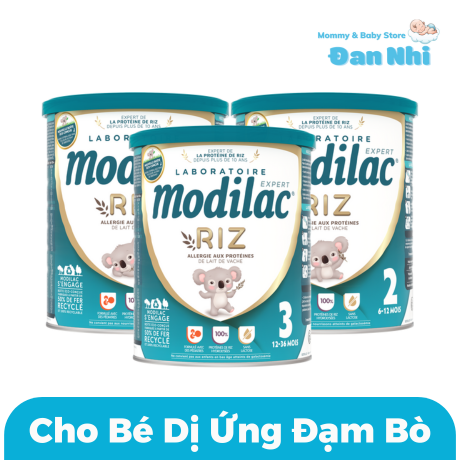 Sữa Modilac Expert Riz 800g Dành Riêng Cho Bé Dị Ứng Đạm Bò