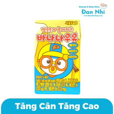 Sữa Nước Dinh Dưỡng Pororo F&B 140ml Hàn Quốc Cho Bé Từ 1 Tuổi - Image 4