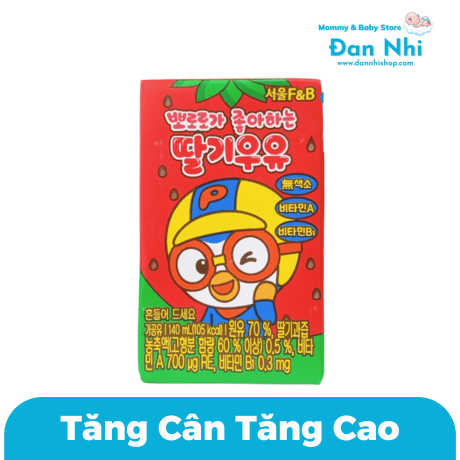 Sữa Nước Dinh Dưỡng Pororo F&B 140ml Hàn Quốc Cho Bé Từ 1 Tuổi - Image 3