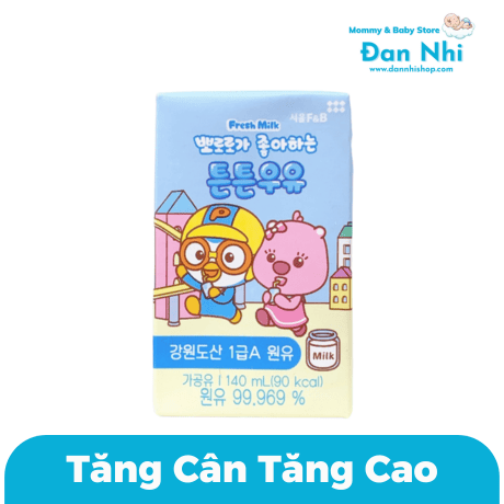 Sữa Nước Dinh Dưỡng Pororo F&B 140ml Hàn Quốc Cho Bé Từ 1 Tuổi - Image 2