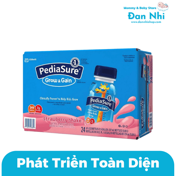 Sữa Pediasure Grow & Gain Mỹ Thùng 24 Chai - Image 5
