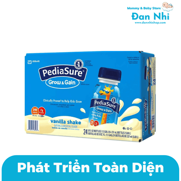 Sữa Pediasure Grow & Gain Mỹ Thùng 24 Chai - Image 3