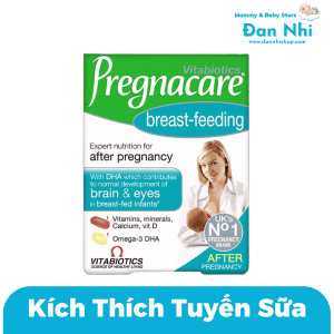 Vitamin Bú Pregnacare Breast Feeding Anh 84 Viên