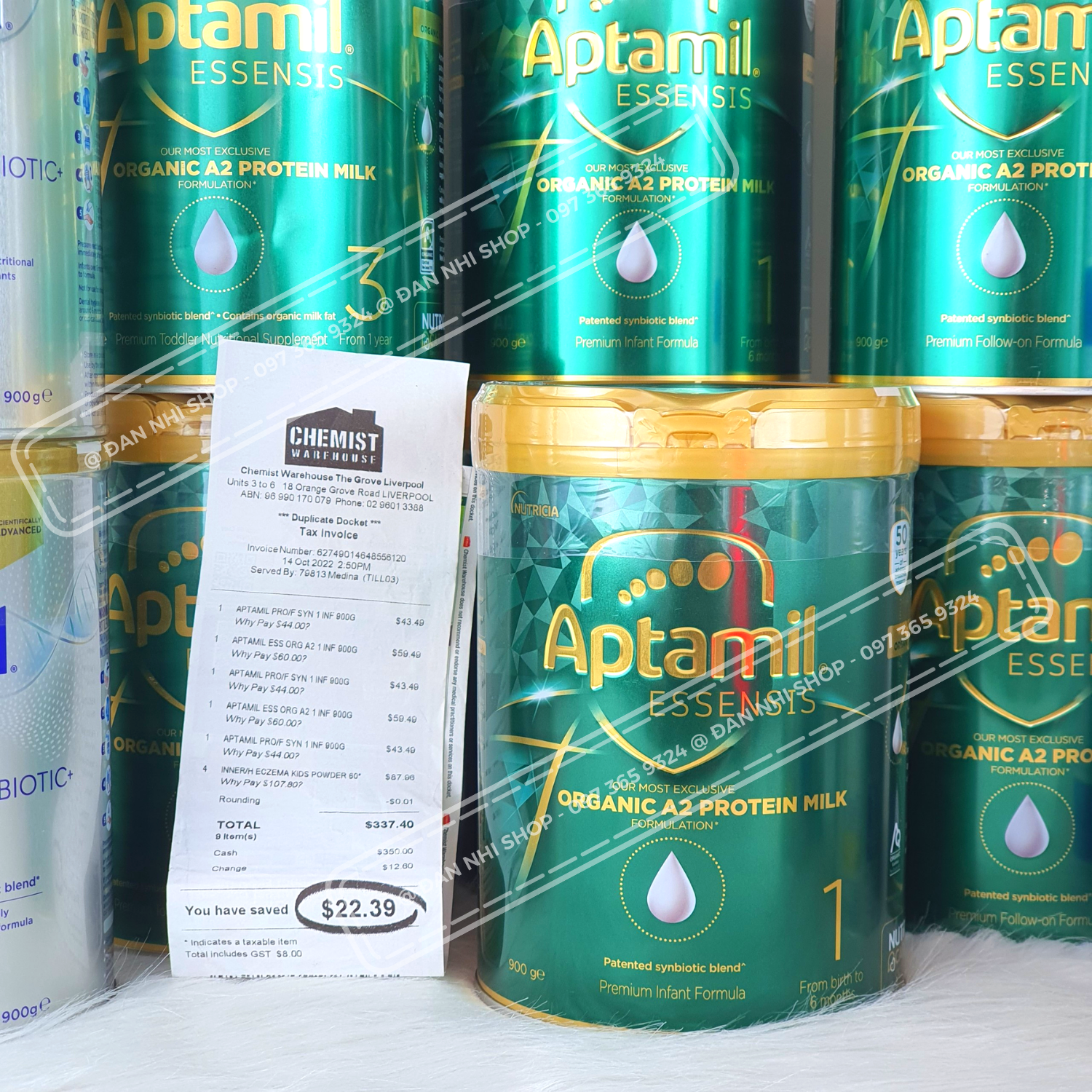 Sữa Aptamil Essensis Organic A2 900g Úc Mẫu Mới - Image 5
